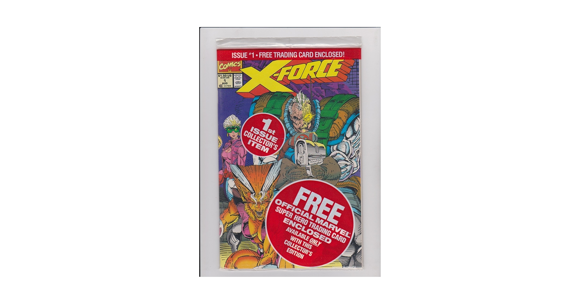 Amazon.com: X-Force No. 1, 1991 Yr. (poly bagged with